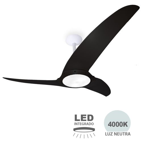 SPIRIT Neevo3 Black 43 inches Ceiling Fan with LED Kit and Remote Control
