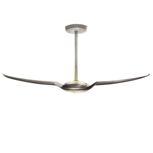 SPIRIT IC Air Silver 47 inches Ceiling Fan with Double LED Kit and Remote Control