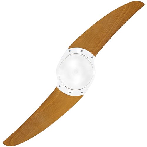 SPIRIT Neevo2 Wood White Mapple 43 inches Ceiling Fan with LED Kit and Remote Control