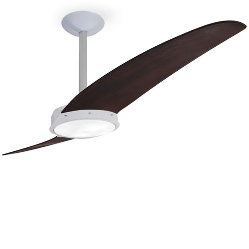 SPIRIT Neevo2 Wood White Tobacco 43 inches Ceiling Fan with LED Kit and Remote Control