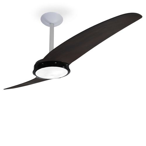 SPIRIT Neevo2 Wood Black Tobacco 43 inches Ceiling Fan with LED Kit and Remote Control