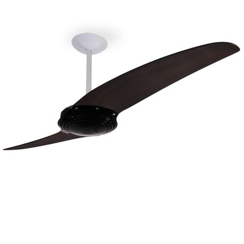 SPIRIT Neevo2 Wood Black Tobacco 43 inches Ceiling Fan with Remote Control No Light