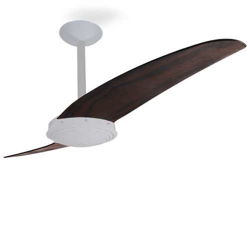 SPIRIT Neevo2 Wood White Tobacco 43 inches Ceiling Fan with Remote Control No Light