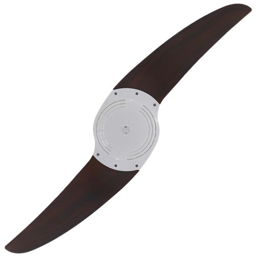 SPIRIT Neevo2 Wood White Tobacco 43 inches Ceiling Fan with Remote Control No Light