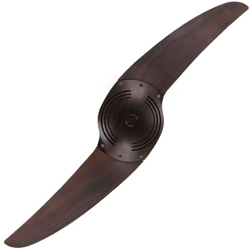 SPIRIT Neevo2 Wood Tobacco 43 inches Ceiling Fan with Remote Control No Light