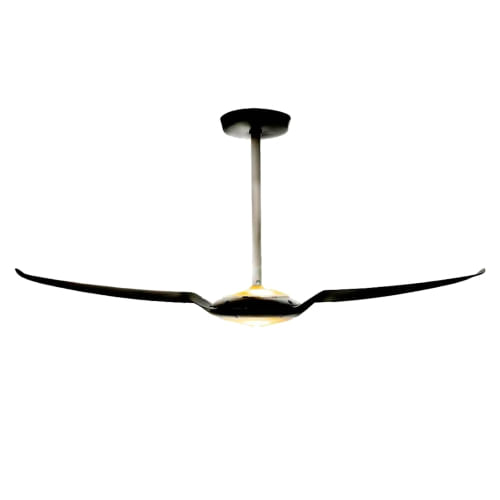 SPIRIT IC Air Black 47 inches Ceiling Fan with Double LED Kit and Remote Control