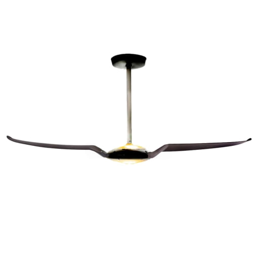 SPIRIT IC Air Black Tobacco 47 inches Ceiling Fan with Double LED Kit and Remote Control