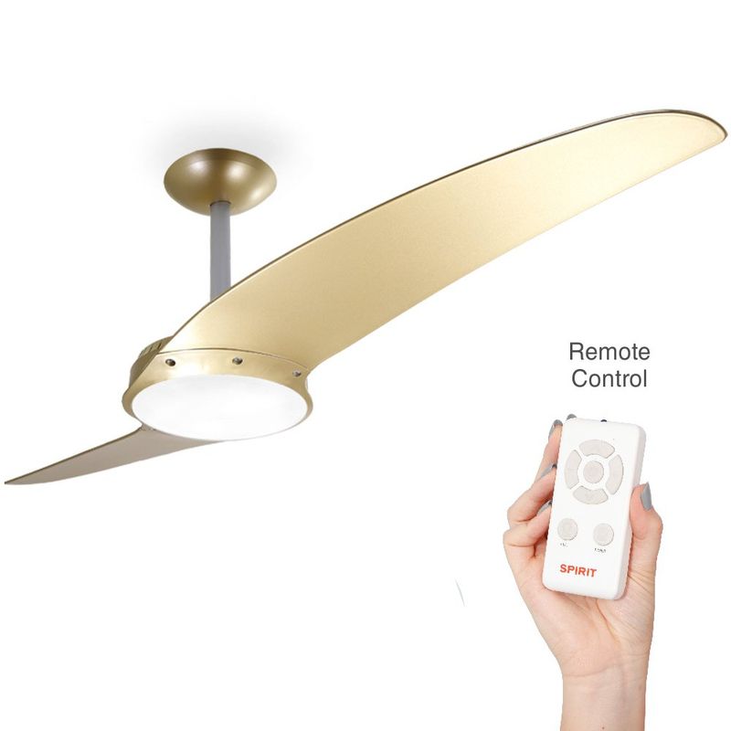 SPIRIT-Neevo2-Titanium-Gold-43-inches-Ceiling-Fan-with-LED-Kit-